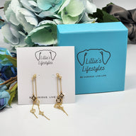 Clover Station Dangle Earrings