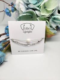 Pearl Bracelet Set