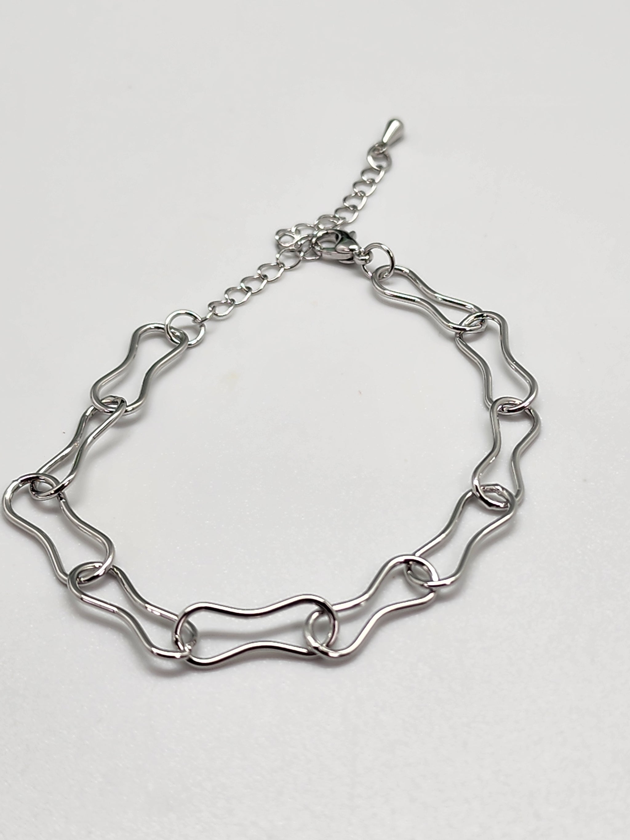 Hourglass Link Bracelet