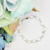 Sterling Silver oval linked Bracelet