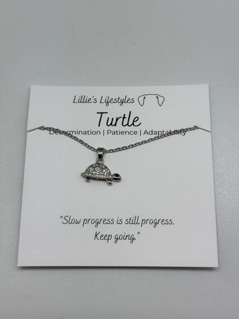 Stainless Steel Turtle Necklace