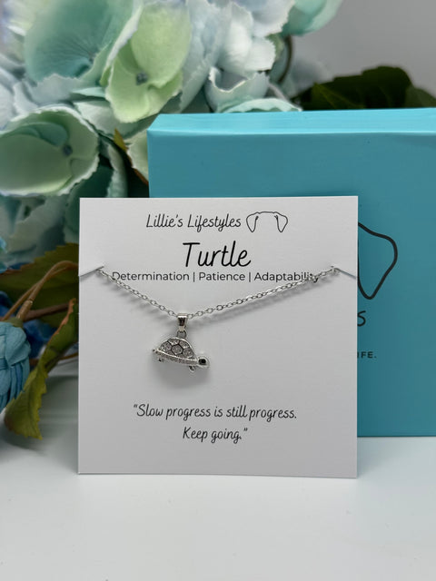 Stainless Steel Turtle Necklace